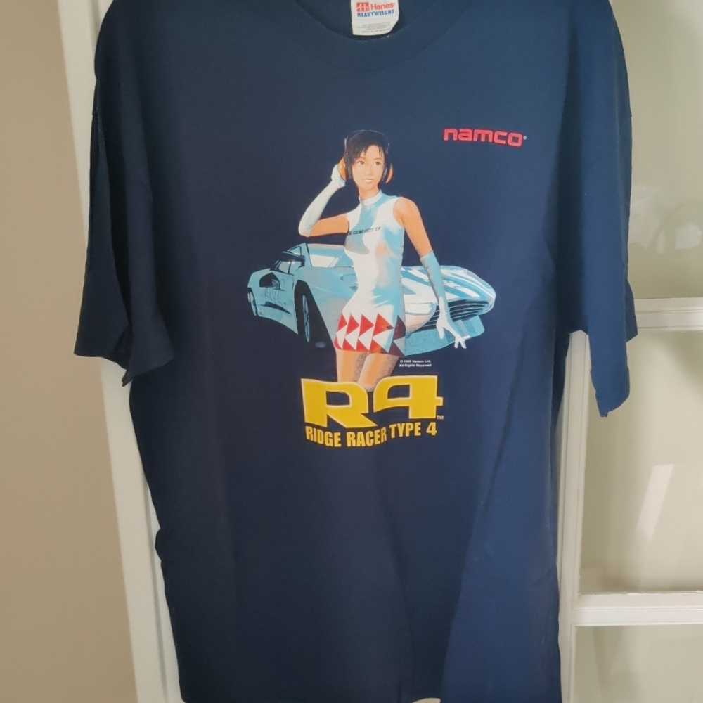 90s Namco R4 Racer Type 4 Shirts
